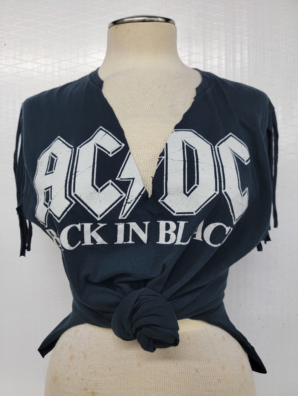 AC/DC Band Tee Upcycled - Picture 5 of 10